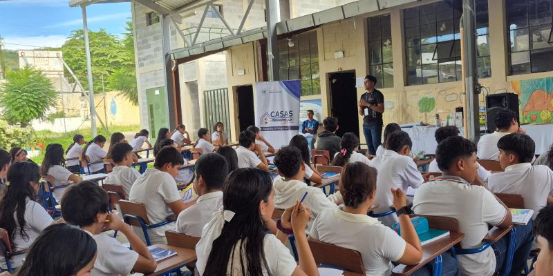 conciencia contra la violencia hacia la mujer en Sanarate