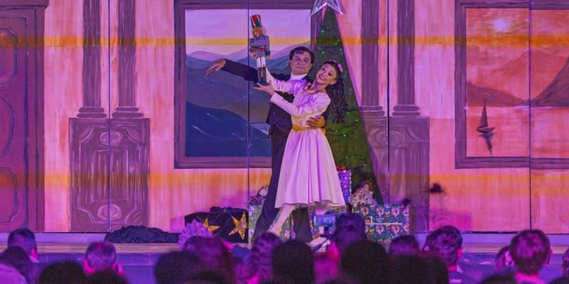 "El Cascanueces" tuvo su participación en San Lucas Sacatepéquez. 