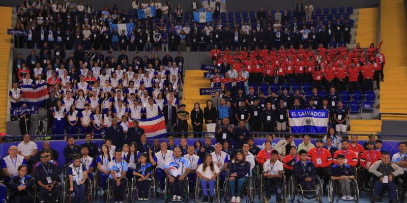 MCD inaugura el Festival Paradeportivo Centroamericano 2025