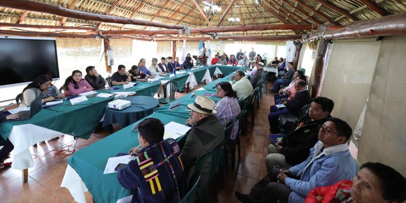 Avanza ruta de trabajo por la participación activa de organizaciones indígenas y campesinas 