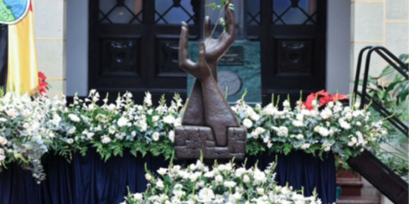 Conmemoran el 29 aniversario de la Firma de la Paz