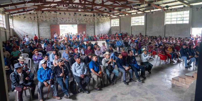 UCEE acompaña a comunidades de Uspantán para que impulsen proyectos que transformen su calidad de vida