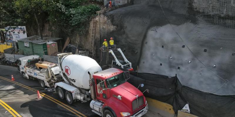 Así van los trabajos en la ruta entre Hincapié y Boca del Monte 
