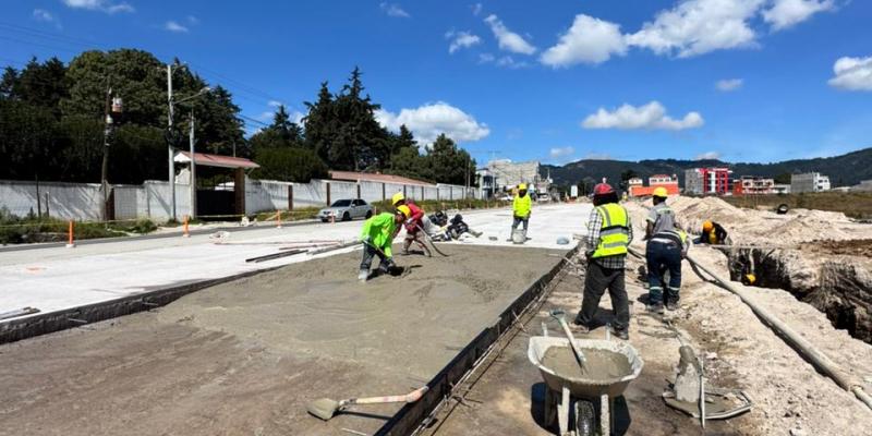 Continúan los trabajos complementarios del paso a desnivel en Quetzaltenango