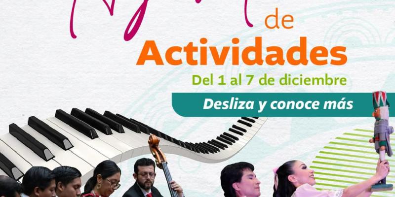 Agenda cultural 1-7 diciembre 2025