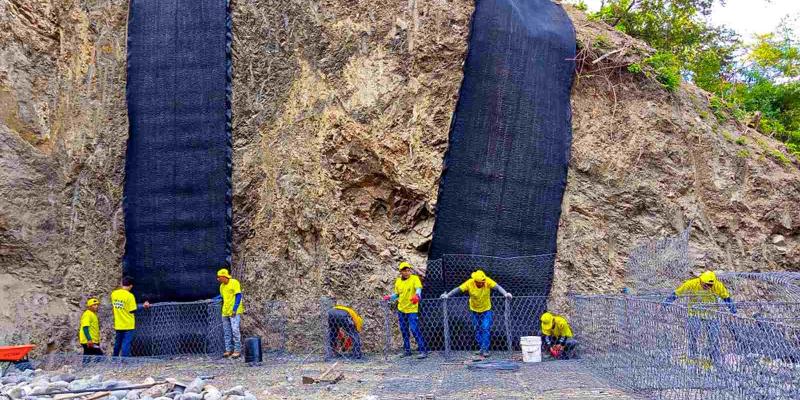 ¡Avanzamos en la recuperación de la RN-19 entre El Progreso y Jalapa! 