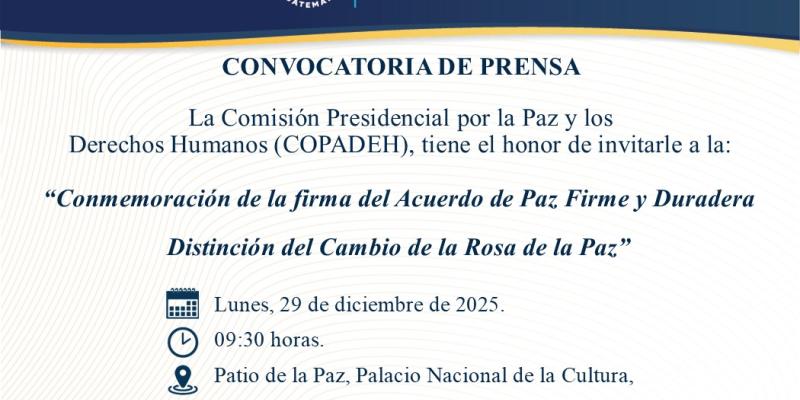 Convocatoria 