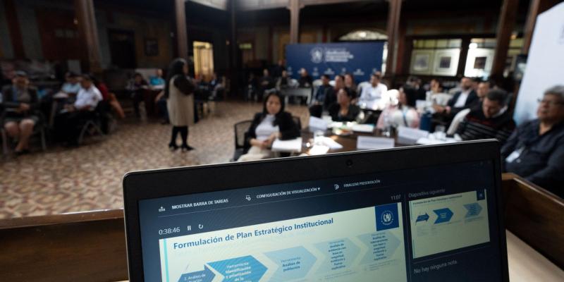 SEGEPLAN asesora técnicamente a las instituciones en la elaboración de sus planes estratégicos institucionales.