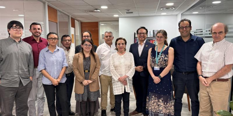 Delegación guatemalteca que viajó a Chile, integrada por SEGEPLAN y SESAN.