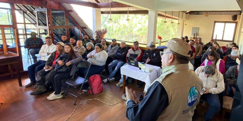 Fortalecen capacidades técnicas en San Marcos para construcción del mapa fertilidad de suelos