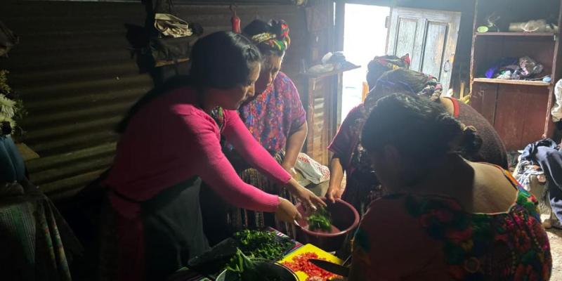 Hortalizas locales fortalecen nutrición de familias quetzaltecas