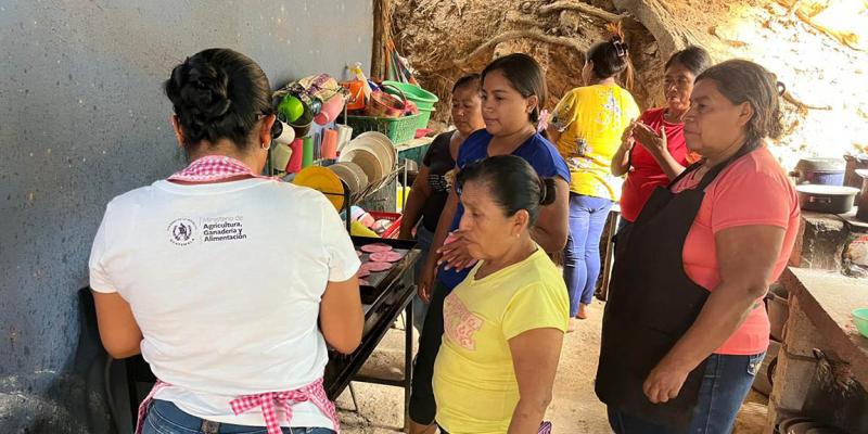 Innovación culinaria fortalece la seguridad alimentaria de comunidades en Chiquimula