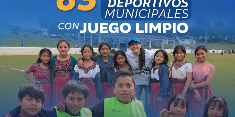 63 Centros Deportivos Municipales con Juego Limpio