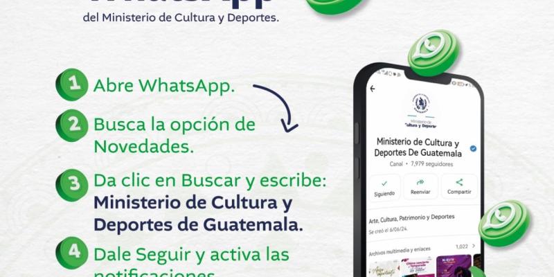 Súmate al canal de WhatsApp
