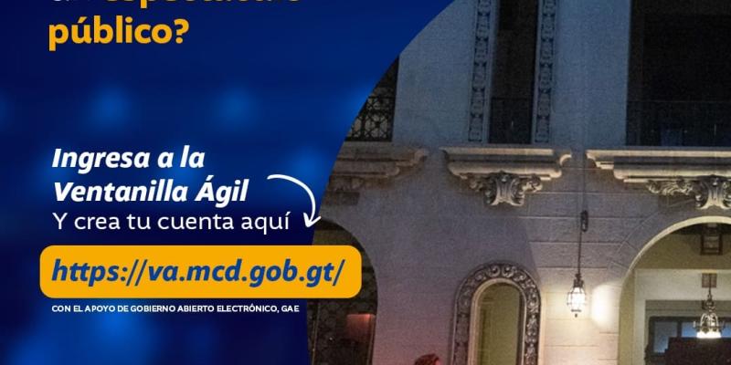 ¿Quieres realizar un evento público?