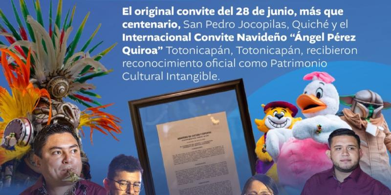 Declaraciones de Patrimonio Cultural Intangible. 