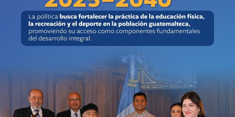 Política interinstitucional de la educación física y el deporte 2025-2040