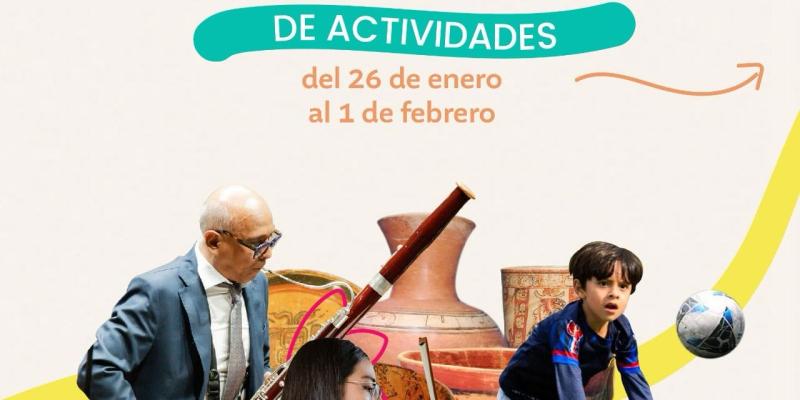 Agenda de actividades del 26 de enero al 1 de febrero