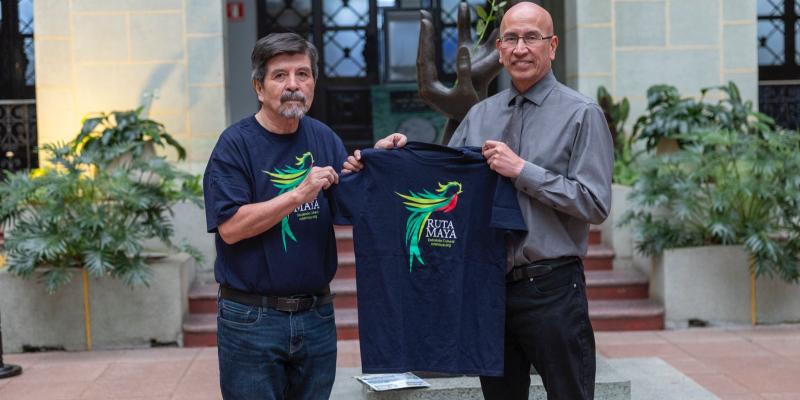 Anuncio del lanzamiento de la Ruta Maya-Azteca-Inca. 