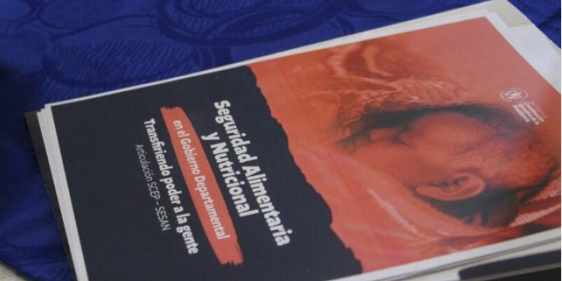 68% del territorio nacional cuenta con su propia Agenda Territorial Departamental en SAN