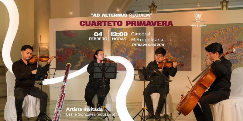 Ad Aeternus Réquiem – Cuarteto Primavera