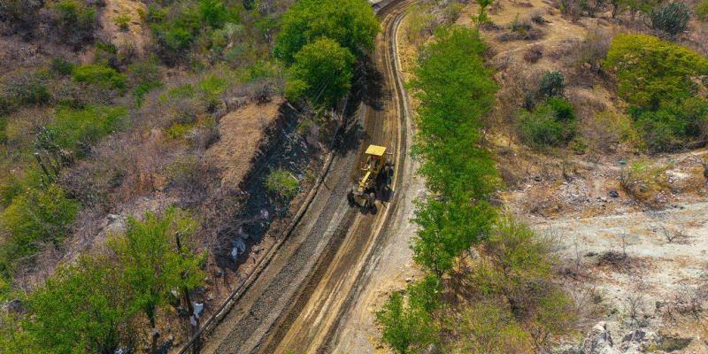 Rehabilitación vial llega a ingreso a San Agustín Acasaguastlán en El Progreso