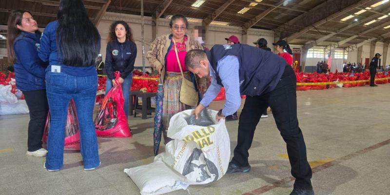 Alimentos llegarán a más de dos mil familias con niños en situación de desnutrición aguda