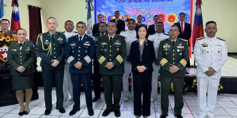 Ejército de Guatemala fortalece su profesionalización con becas de la República de China (Taiwán).