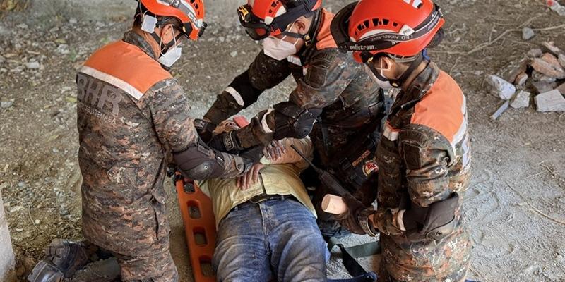 Ejército de Guatemala participa en el Simulacro Nacional de Sismo 2026