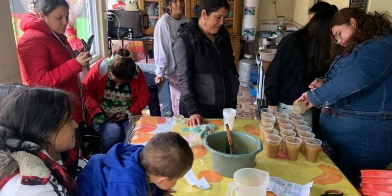 Impulsan el ahorro y la higiene en hogares rurales de Quetzaltenango