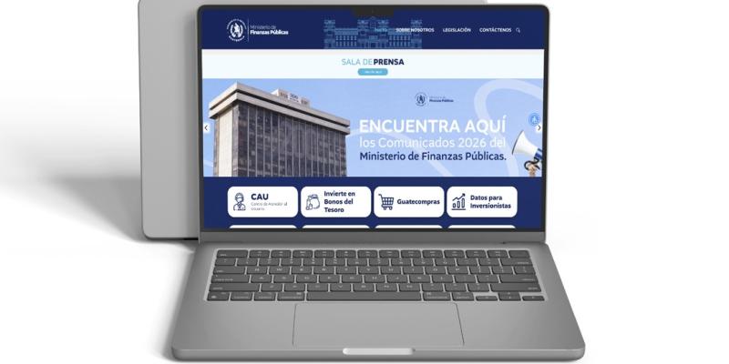 Minfin renueva su web para fortalecer transparencia y rendición de cuentas