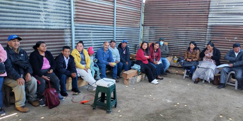 Promotores comunitarios capacitados para potenciar el trabajo de los CADER