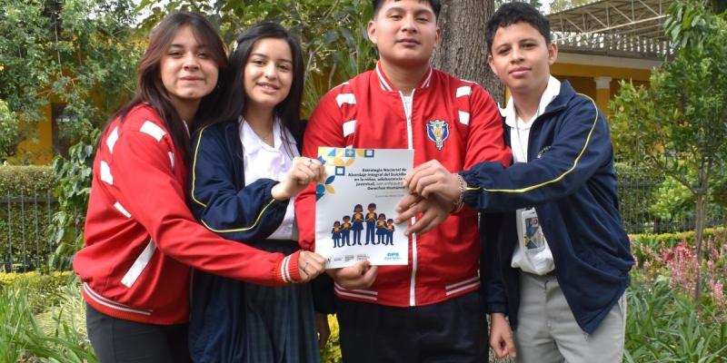 Estrategia Nacional fue presentada en las instalaciones del Ministerio de Educación.