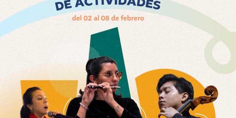 Agenda de actividades del 02 al 08 de febrero