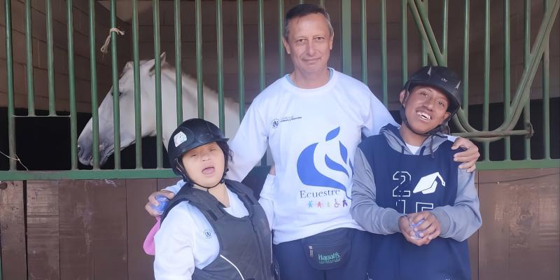 Recreación Ecuestre para personas con discapacidad: una actividad llena de aprendizaje y estimulación. 