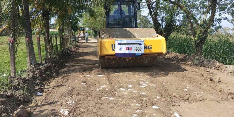 Vecinos de Livingston tendrán mejoras en ruta rural