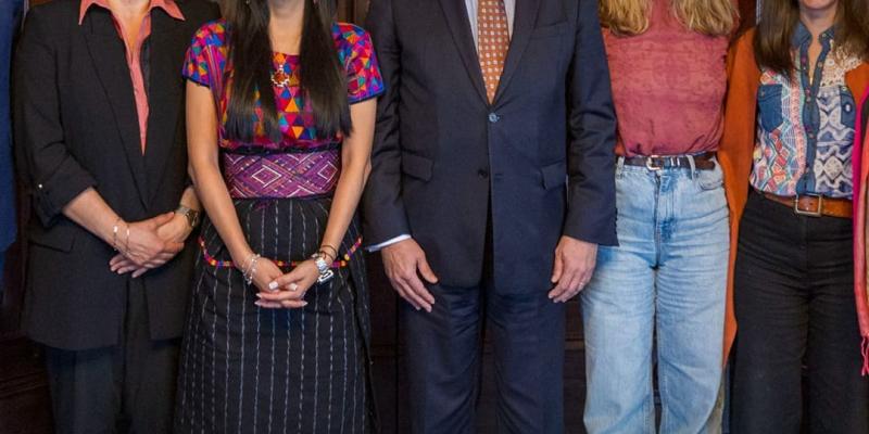 Reunión con el embajador de Francia en Guatemala