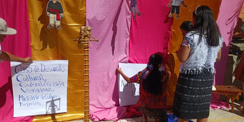 Fortalecen las habilidades lingüísticas del idioma Achi, en el marco del Día Internacional de la Lengua Materna. 