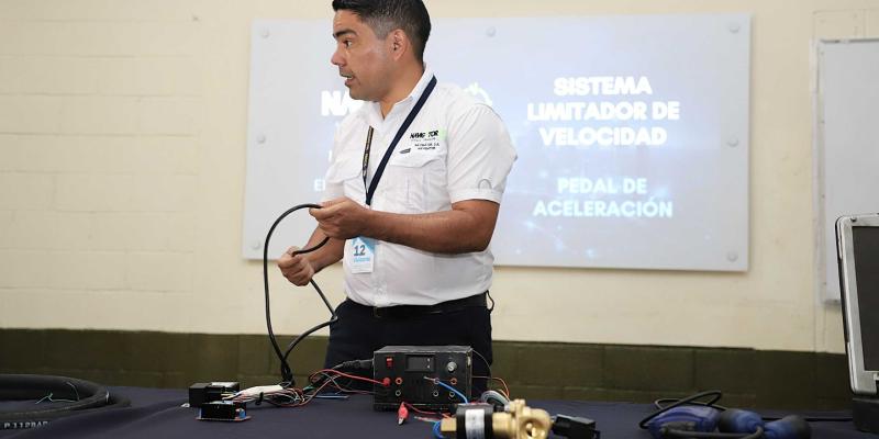 Empresas presentan dispositivos del Sistema Limitador de Velocidad ante PROVIAL, DGT y la Dirección de Tránsito de la PNC