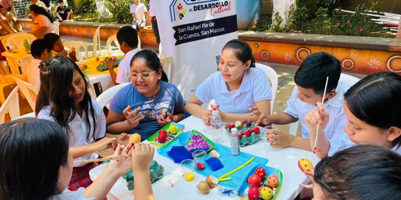 festival de cascarones en San Marcos
