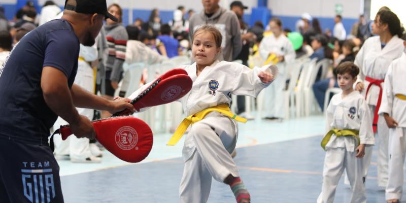 Parque Erick Barrondo fue sede del lanzamiento del Programa Jóvenes Protagonistas. 