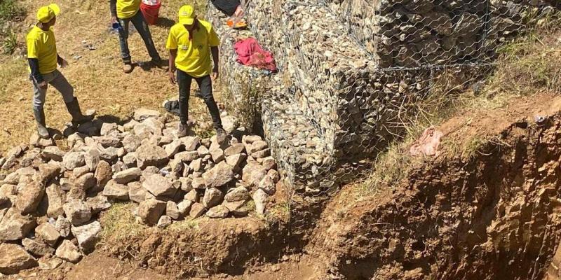 Inician obras de protección en la ruta a Santa María Chiquimula