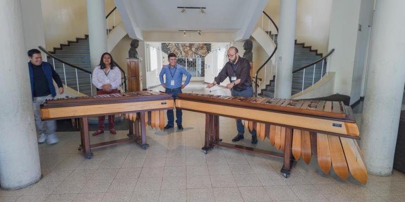 Marimbas entregadas