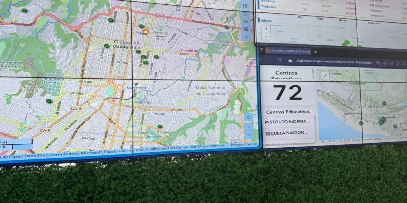 Más conectividad para aprender, cuidar y proteger a Guatemala