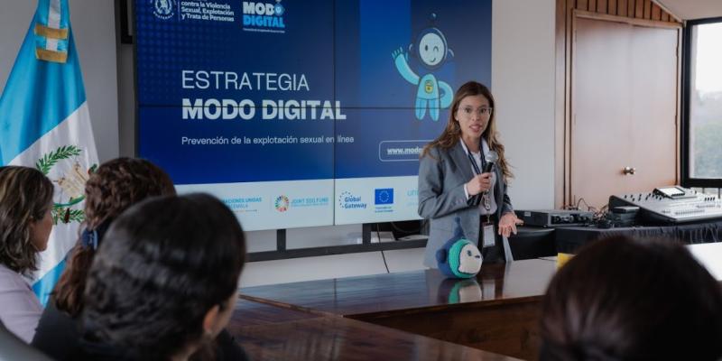 SIT promueve prevención de la explotación sexual en línea en el marco del Día Internacional de la Mujer