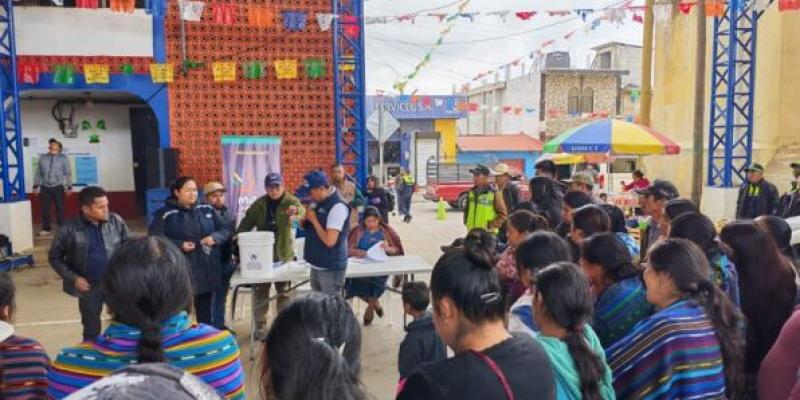 Impulsan acciones comunitarias en Huehuetenango para fortalecer prácticas de salud y nutrición