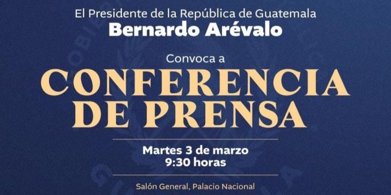 Conferencia de prensa  