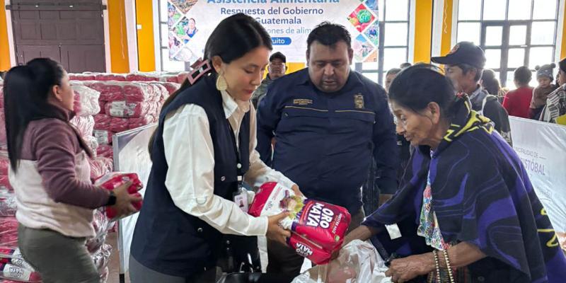 Entrega de alimentos lleva alivio a miles de familias en el país