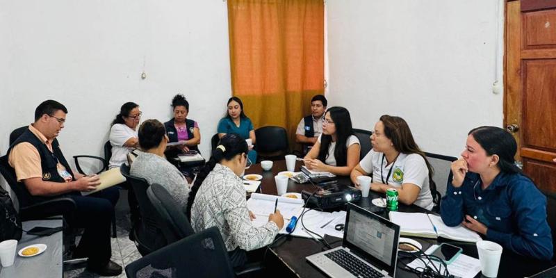Impulsan alimentación saludable en COMUSAN de Flores, Petén