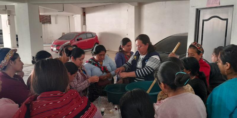 Impulsan el emprendimiento y la nutrición en comunidades de Zunil